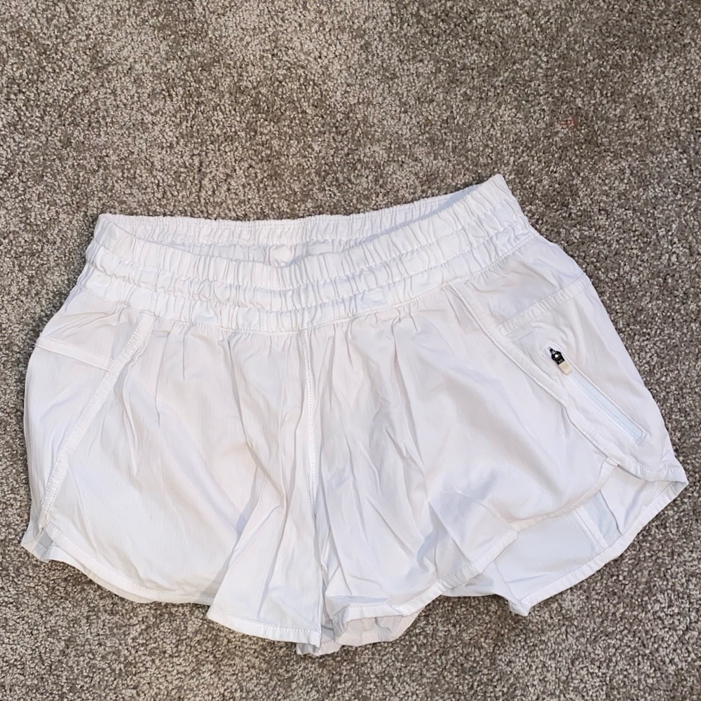Lululemon Tracker Short, 4inch inseam, Color: White, Size: 10
